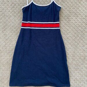 RARE Brandy Melville Navy and Red Dress